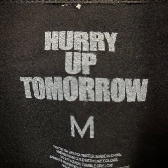 The Weeknd Hurry Up Tomorrow Tour Oversized Hoodie Size Medium - Picture 4 of 4
